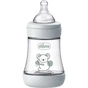 Бутылочка для кормления Chicco Perfect 5 із силіконовою соскою 0+ місяців 150 мл Сіра (20211.32.40) - уменьшенное изображение 1