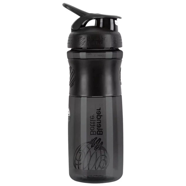 Шейкер спортивний BlenderBottle SportMixer Flip 28oz/820ml Black (SM 28oz Black) - picture 3