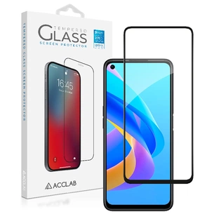 Скло захисне ACCLAB Full Glue Oppo A76 4G Black (1283126528859) зображення 1