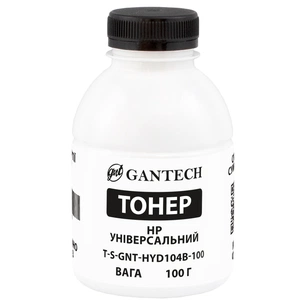 Тонер HP Universal bottle, 100g Gantech (TSM-HYD104B-100) изображение 1