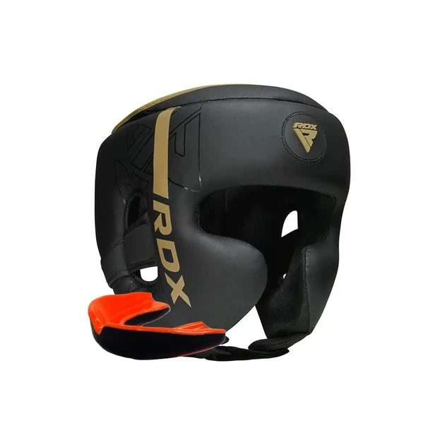 Боксерський шолом RDX F6 KARA Matte Golden L (HGR-F6MGL-L) - picture 1