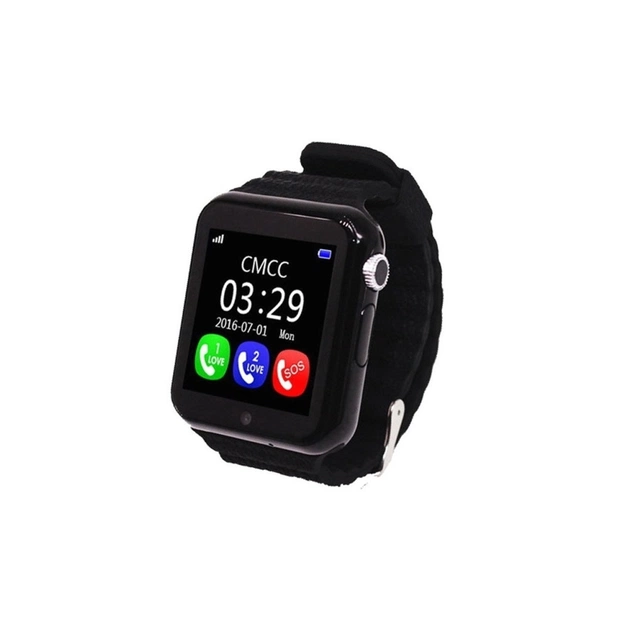 Смарт-годинник UWatch Smart GPS V7K Kid Black (F_55605) - зображення 1
