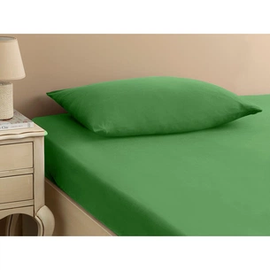 Простирадло MirSon Махровий набір 19-806 Olivia на гумці 90х200+25 + наволочка 50х70 (2200002936903) зображення 1