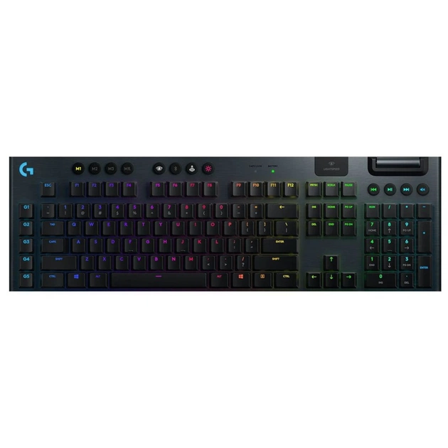 Клавіатура Logitech G915 Lightspeed RGB Wireless GL Tactile UA Black (920-008910) - изображение 1