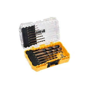 Набір свердл DeWALT по металу Black&Gold HSS-G, 14 шт, кейс Tough Case (DT70727) зображення 1