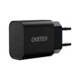 Зарядний пристрій Choetech 1xUSB 20W (1 USB-C) PD matte wall charger black (Q5004-EU-BK) - зменшене зображення 1