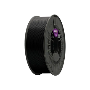 Пластик для 3D-принтера WINKLE PETG 1.75mm 1kg, Black (PET01000175NEGAZAWNK) зображення 1