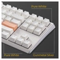 Клавіатура Ducky One 3 TKL Cherry MX Silent Red RGB UA USB White (DKON2187ST-SUAPXPWWWSC1) - зменшене зображення 10