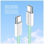 Дата кабель USB-C to USB-C 1.0m 60W 3.0А green ColorWay (CW-CBPDCC061-G) - preview 9