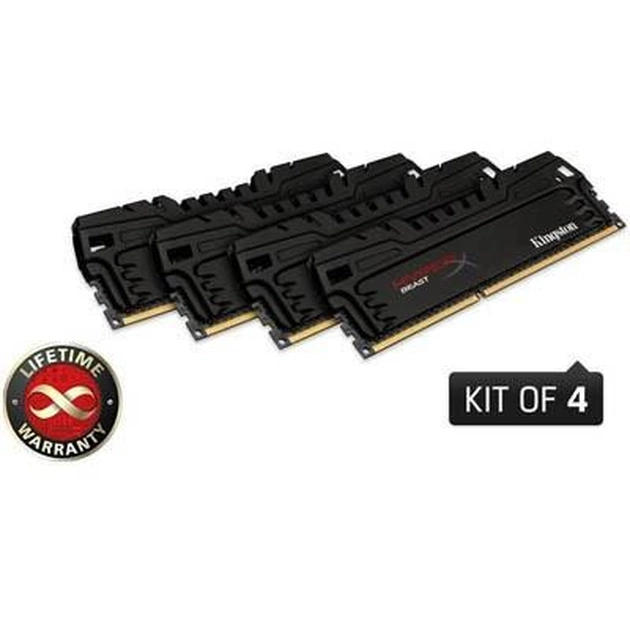 Модуль пам'яті для комп'ютера DDR3 32GB (4x8GB) 2400 MHz Kingston (KHX24C11T3K4/32X) - зображення 1
