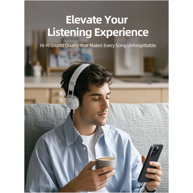 Кабель мультимедійний USB-C to 3.5mm M 1.0m Cabletime (CA915767) - picture 3