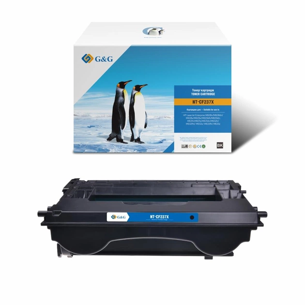 Картридж G&G HP 37X LJ M608/M609/M631/M632 CF237X Black 30K (G&G-CF237X_JUMBO) - изображение 1