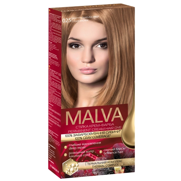 Фарба для волосся Acme Color Malva Color Revive Стійка 025 - Натурально-русявий (4823115502810) - зображення 1