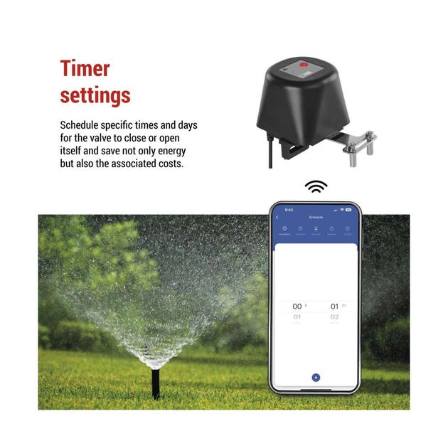 Кульовий кран EMOS P5640S ZigBee (P5640S) - picture 11