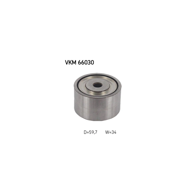 Ролик натягувача ременя SKF VKM 66030 - зображення 1