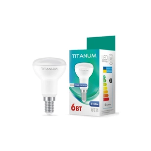 Лампочка TITANUM LED R50 6W E14 3000K (TLR5006143) зображення 1