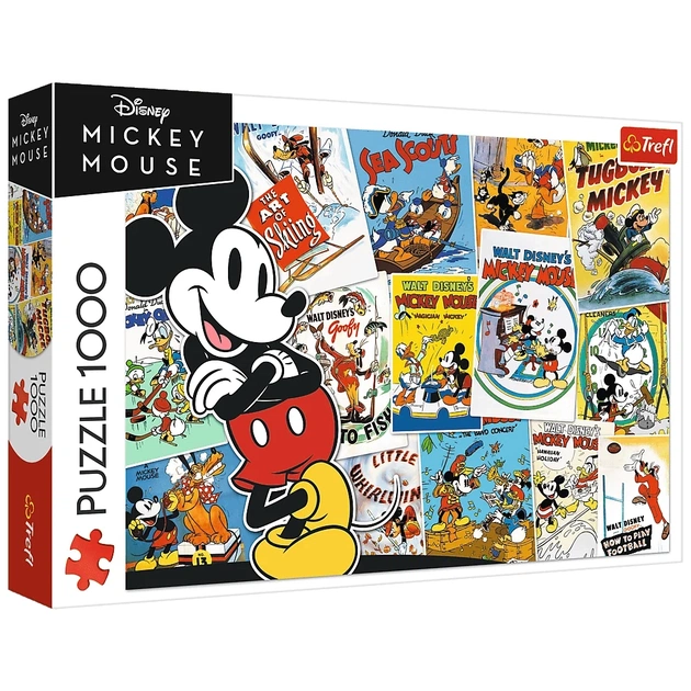 Пазл Trefl Mickey&friends Світ Міккі 1000 елементів (5900511107418) - зображення 1