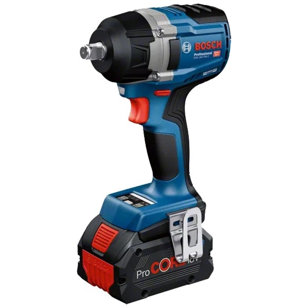 Гайковерт Bosch GDS 18V-750C 18V, 2x8Ah, до 3000об/хв, 270/380/750Нм, квадрат 1/2", кейс, Bluetooth 1.7кг (0.601.9L9.002) - picture 2