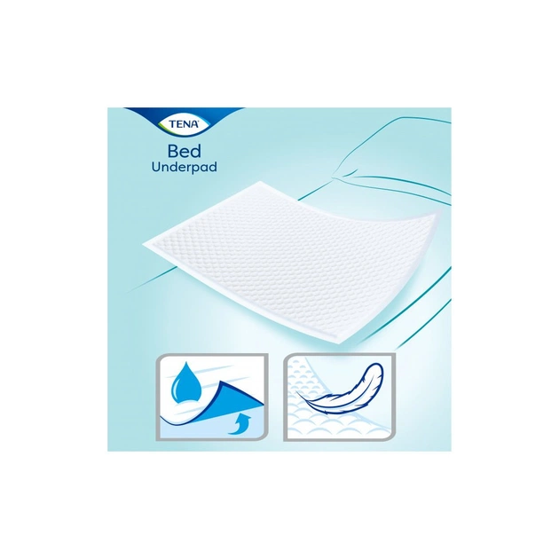 Пелюшки для малюків Tena Bed Plus 40x60 см 40 шт (7322540728859) - picture 4