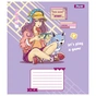 Зошит 1 вересня Anime girl А5 12 аркушів лінія (767215) - зменшене зображення 4