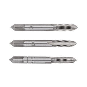 Мітчик Topex M6, крок 1.0 мм, 3 шт. (14A206) зображення 1