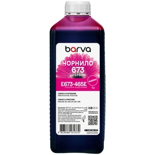 Чорнило Barva Epson 673 1 л, special, magenta (E673-465e) зображення 1