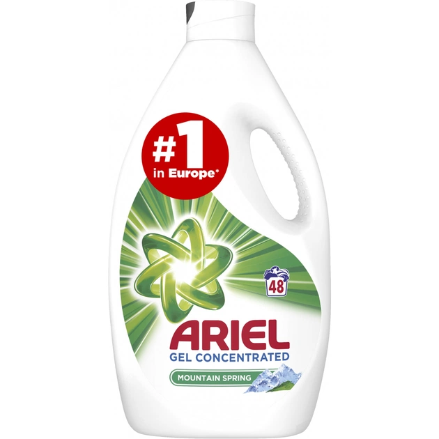Гель для прання Ariel Гірське джерело 2.64 л (8001841117201) - зображення 1