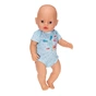Аксесуар до ляльки Zapf Baby Born Боді S2 Блакитне (830130-2) - зменшене зображення 3