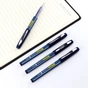 Ручка гелева Baoke Office 1.0 мм, синя (PEN-BAO-PC1048-BL) - зменшене зображення 2