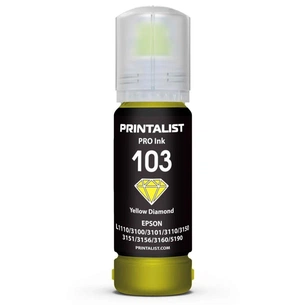 Чорнило Printalist Epson L3100/3110/3150 70г Yellow (PL103Y) зображення 1
