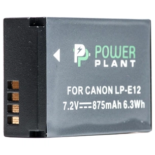 Акумулятор до фото/відео PowerPlant Canon LP-E12 (DV00DV1311) зображення 1