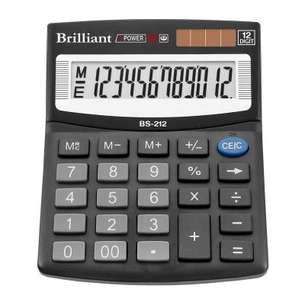 Калькулятор Brilliant BS-212 зображення 1