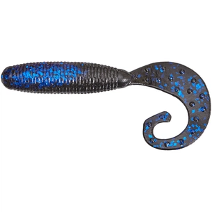 Силікон рибальський Reins Fat G-Tail Grub 4" B11 Blue Belly (8 шт/уп.) (1552.08.63) зображення 1
