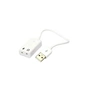 Звукова плата Dynamode USB 8(7.1) каналов 3D RTL (USB-SOUND7-WHITE) - зменшене зображення 1