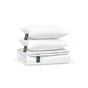 Ковдра MirSon Набір вовняний №1678 Eco Light White Ковдра 200х220 + подушк (2200002656740) - зменшене зображення 3
