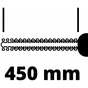 Кущоріз Einhell телескопічний GC-HH 18/45 Li T - Solo PX, 18V, 450м, 3.5кг (без АКБ та ЗП) (3410585) - уменьшенное изображение 8