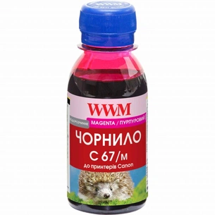 Чорнило WWM Canon PFI-107 100г Magenta PFI-107M (C67/M-2) зображення 1