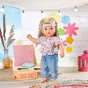 Аксесуар до ляльки Zapf Одяг для ляльки Baby Born - Квітковий джинс (832677) - зменшене зображення 4