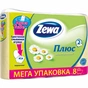Туалетний папір Zewa Plus 2-шаровий Ромашка Жовтий 8 шт (7322540727050) - зменшене зображення 1