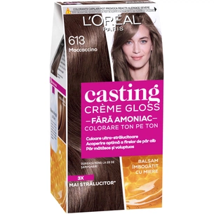 Фарба для волосся L'Oreal Paris Casting Creme Gloss 613 - Морозне глясе 120 мл (3600521988770/3600521988923) зображення 1