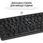 Клавіатура OfficePro SK166 USB Black (SK166) - зменшене зображення 9