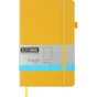 Книга записная Buromax Etalon 125x195 мм 96 листов в точку обложка из искусственной кожи Желтая (BM.291360-08) - уменьшенное изображение 1