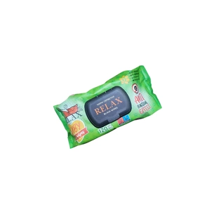 Вологі серветки Relax Tissue Антибактеріальні 120 шт. (4820237500281) зображення 1