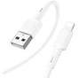 Дата кабель USB 2.0 AM to Lightning 1.0m 2.4A X83 white HOCO (6931474770875) - уменьшенное изображение 1