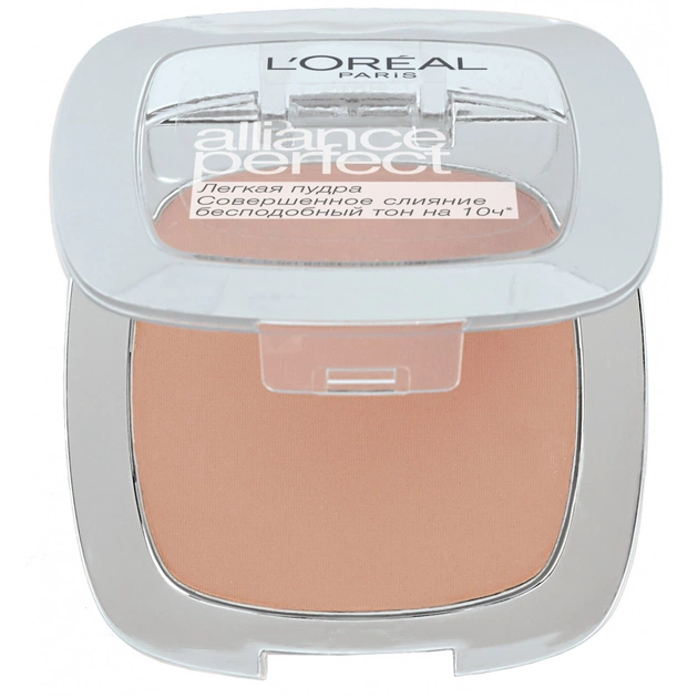 Пудра для обличчя L'Oreal Paris Alliance Perfect R3 - Бежево-рожевий (3600520816647) - picture 2