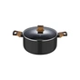 Каструля Bergner Earth black, з кришкою 28 см, 6 л (BG-32037-BK) - зменшене зображення 2