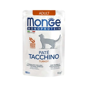 Паштет для котів Monge Cat Monoprotein Adult індичка 85 г (8009470013734) зображення 1