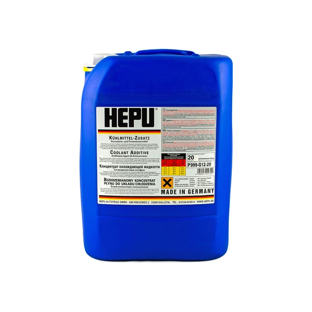 Антифриз HEPU G12 20л red (P999-G12-020) - зображення 1