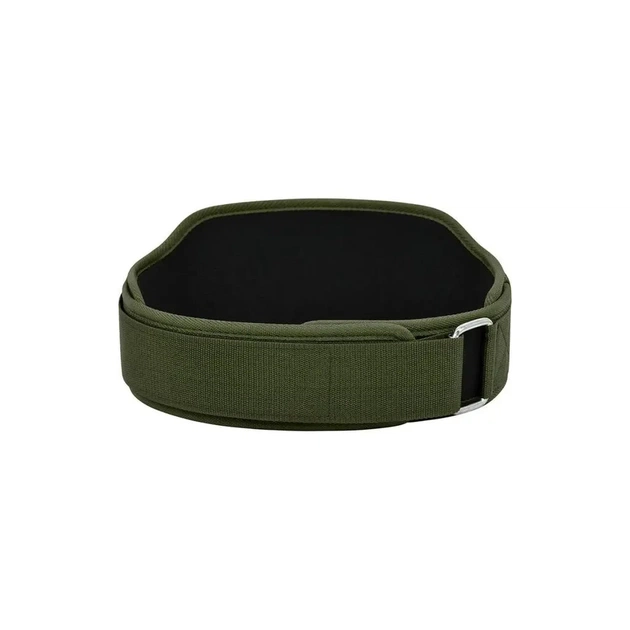 Атлетичний пояс RDX RX5 Double Belt неопреновий Army Green L (WBD-RX5AG-L) - picture 5
