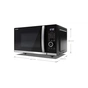 Мікрохвильова піч Sharp YC-QC254AE-B - зменшене зображення 6